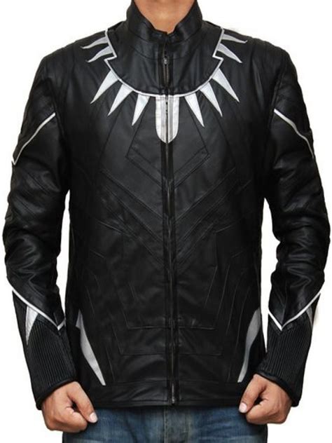 Black Panther Costume Jacket In Black