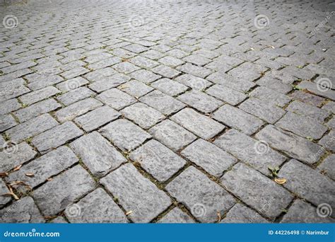 Cobble Stone Pavement Stock Photo Image Of Background 44226498