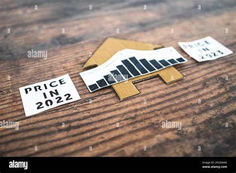 property prices and real estate affordability concept, cardboard house