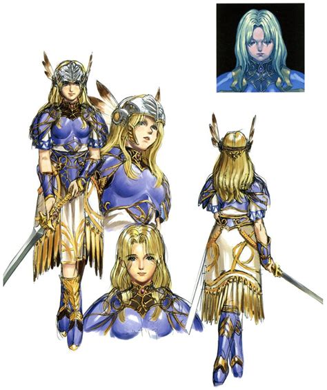 Valkyrie Profile Kou Yoshinari You Yoshinari Game Character Design