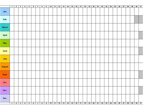 12 Month Blank Calendar Template Example Calendar Printable In Blank