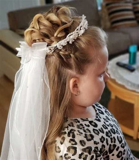 20 Half Up Communion Hairstyles Hairstyle Catalog