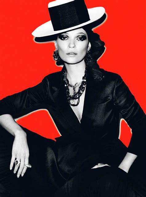 Kate Moss By Mario Testino For Vogue Paris