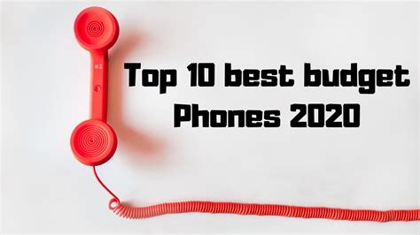 Top 10 Best Budget Phones 2020 Youtube