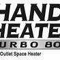 Handy Heater Turbo 800 Manual