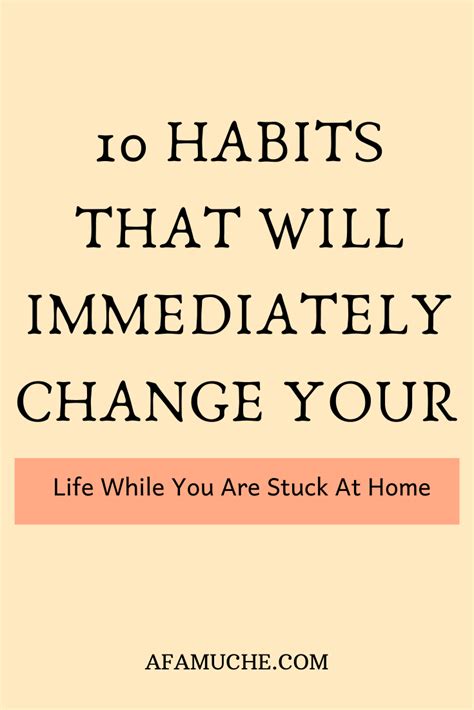 Life Changing Habits Life Changing Books Change Of Habit Change My
