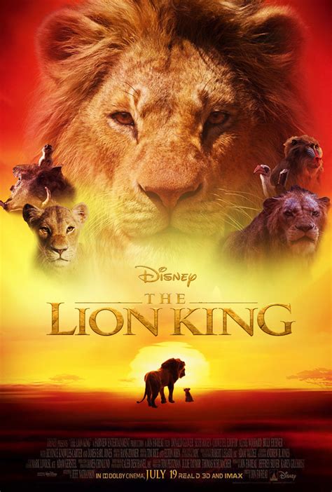 Lion (2016) mock film poster. The Lion King (2019) Poster by The-Dark-Mamba-995 on ...