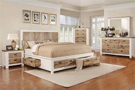 Western 5 Piece Queen Bedroom Set With 32 Led Tv From Gardner White