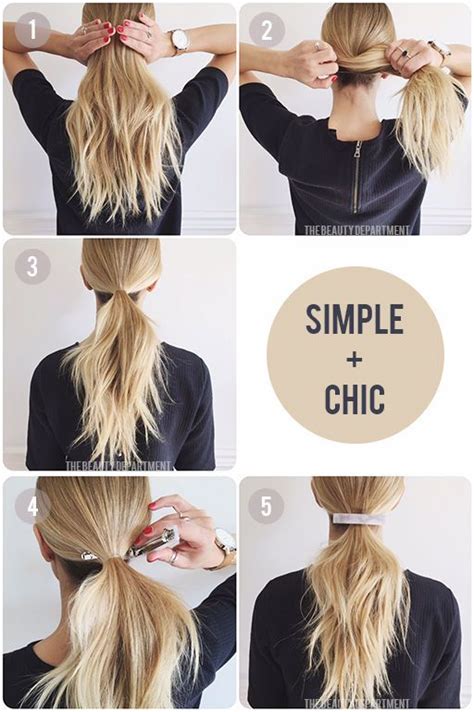 11 Fun Quick Easy Work Hairstyles Long Hair