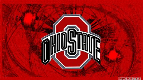 Ohio State University Basketball Wallpaper Red Block O Ohio State