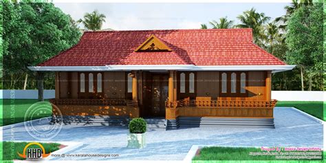 Kerala Nalukettu Home Plan Indian House Plans