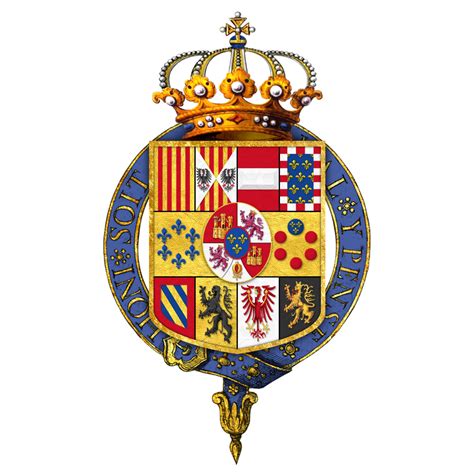 Garter Encircled Arms Of Alfonso Xiii King Of Spain Userrs Nourse