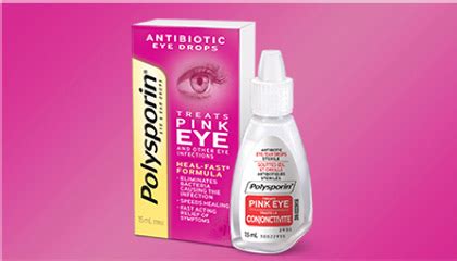 Treat pink eye and external ear infections with polysporin®. Rexall.ca | Polysporin