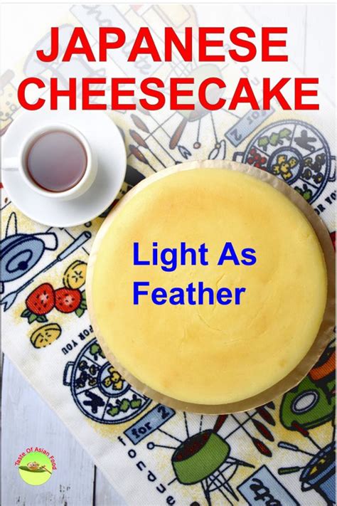Japanese Cheesecake How To Make It In Seven Simple Steps With Video