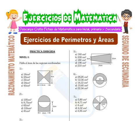 Lista Foto Formulas Para Calcular Areas Y Perimetros De Figuras