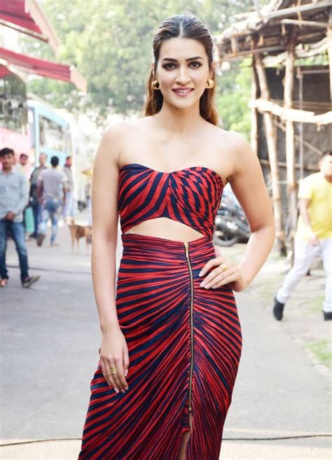 Kriti Sanon Goes Sultry In Black And Red Combo As She Promotes Shehzaada Like A Queen See