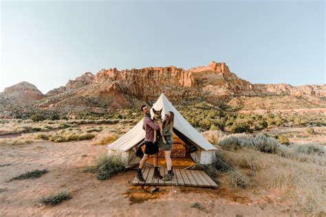 Zion Luxury Camping Review Tents Near Zion National Park