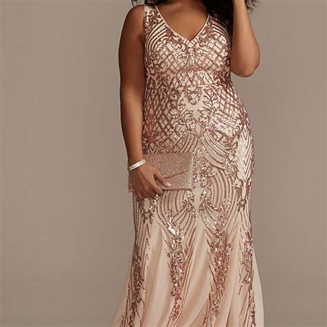 Rose Gold Mother Of The Bride Dresses Plus Size Plus Size Mother Of