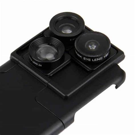 Puzlook Multi Lens Case Iphone 6 6s Plus 3 In 1 Lens Kit