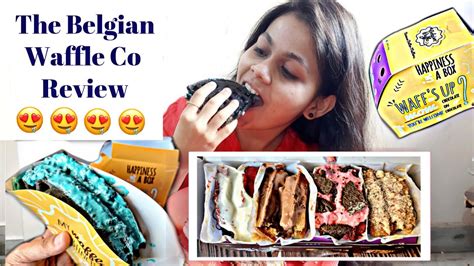 The Belgian Waffle Co Food Review By Pritis World Thane Food Vlog