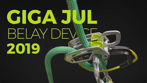 Start your giga experience today. Edelrid Giga Jul belay device - 2019 - YouTube