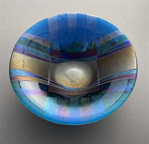 Tide Pool By Sabine Snykers Art Glass Bowl Artful Home In 2022