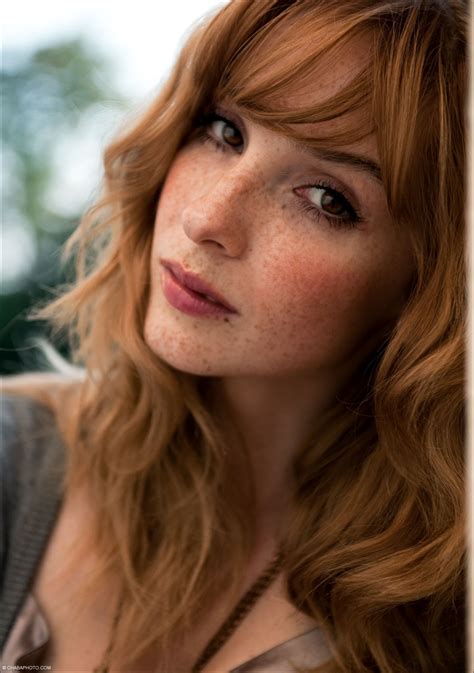 Wallpaper Face Women Redhead Model Long Hair Actress Brown Eyes