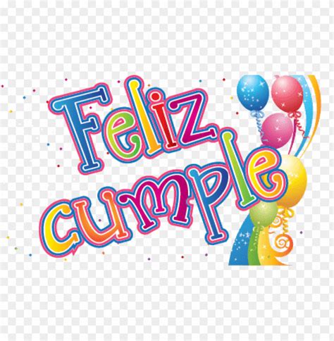 Feliz Cumpleaños With Balloons Png Image With Transparent Background