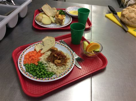 School Dinners Church Langton Primary School In Market Harborough