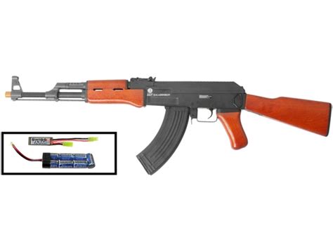 Upgraded Kalashnikov Ak47 Blowback Mosfet Airsoft Aeg Rifle Full Metal