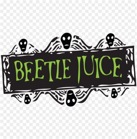 beetlejuice logo PNG image with transparent background | TOPpng