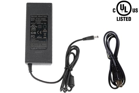 Ul Listed 12v 6a 72w Power Supply Constant Voltage Ledupdates