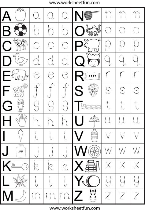 small letter tracing worksheet kindergarten worksheets printable