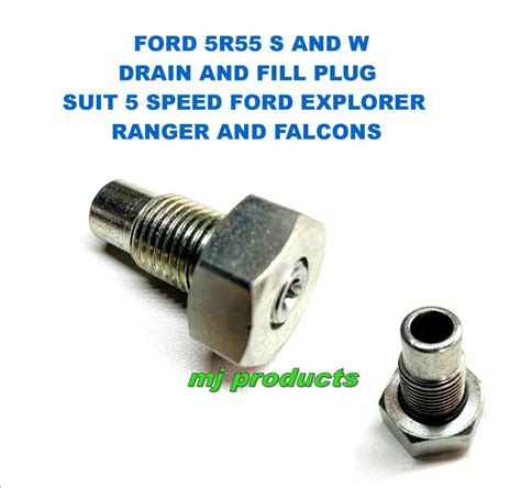 Ford 5r55s 5r55w Fill And Drain Plug Replacement For Ranger Explorer