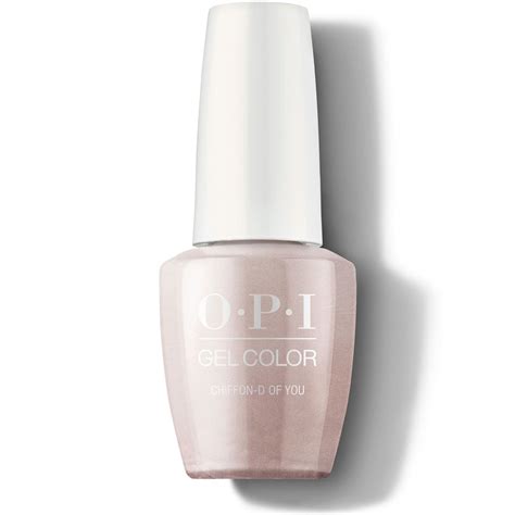 Gel Nail Lacquer Opi Gelcolor Always Bare For You Collection Chiffon D