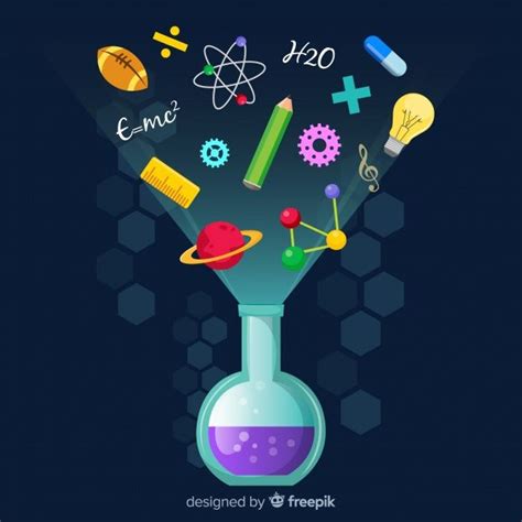 Download Colorful Education Concept With Flat Design For Free Science