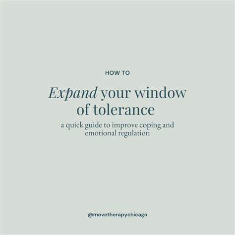 Window Of Tolerance A Guide To Understanding And Expanding Your Window