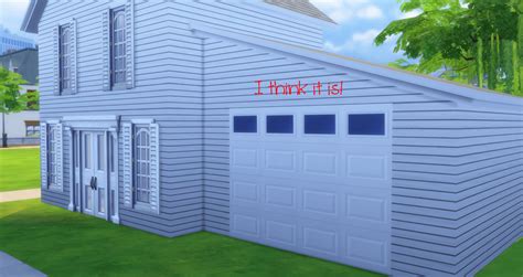 Ts4mm — Cutestuffgaming Garage Door For The Sims 4 Okay
