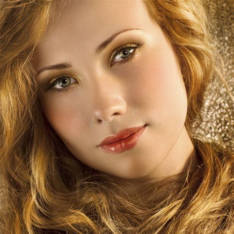 Golden Hair Royalty Free Stock Photography Image 12835647