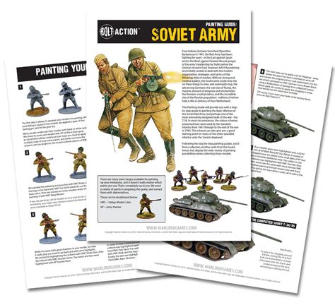 Focus Bolt Action Painting Guides Free Warlord Games