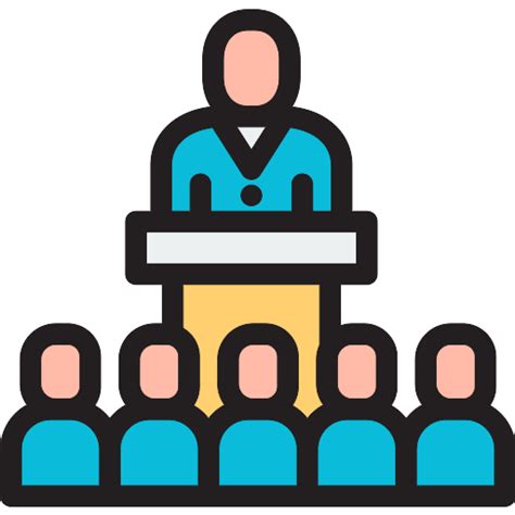 Conference Lecture Vector Svg Icon Png Repo Free Png Icons