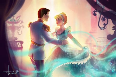 Cinderella And Prince Charming Princess Cinderella Fan