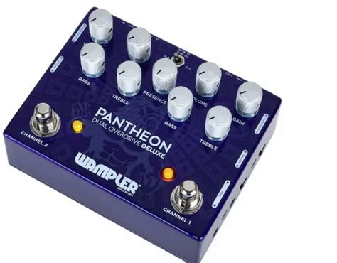 Wampler Pantheon Deluxe Dual Overdrive Pedal User Guide