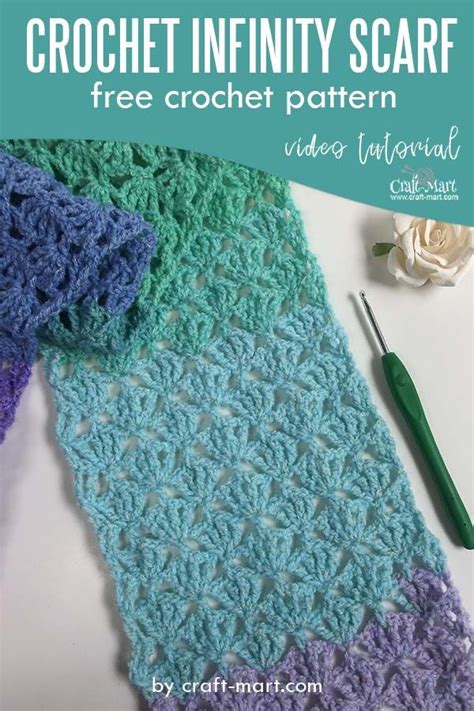 Easy Crochet Infinity Scarf Pattern For Spring And Summer Artofit