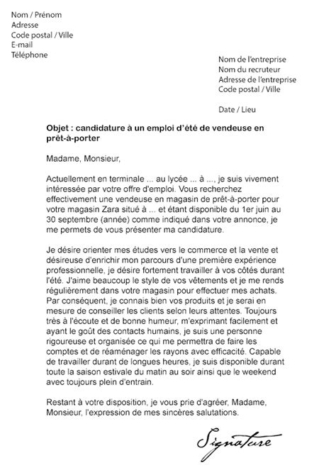 Exemple Lettre De Motivation Job étudiant Banque
