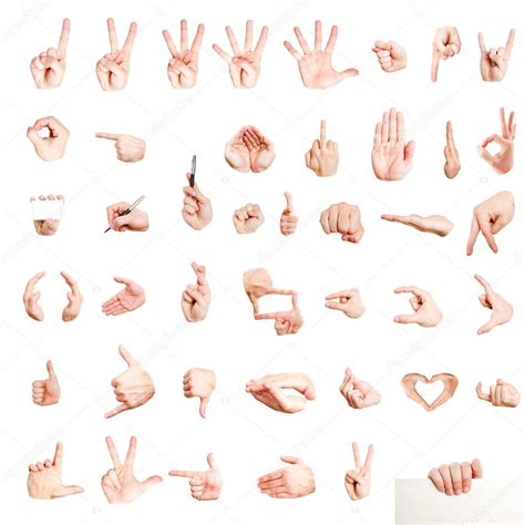 Hand Signs — Stock Photo © Nomadsoul1 5145109