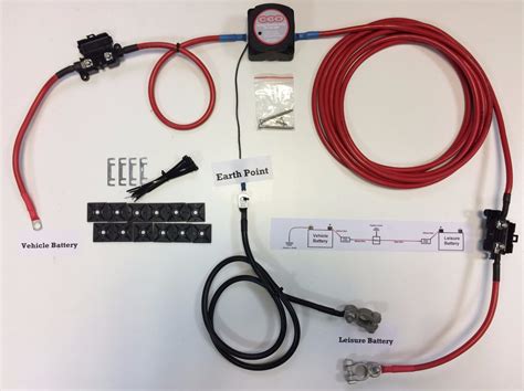 5m Mvm Split Charge Relay Kit Ready Made Megavanmats