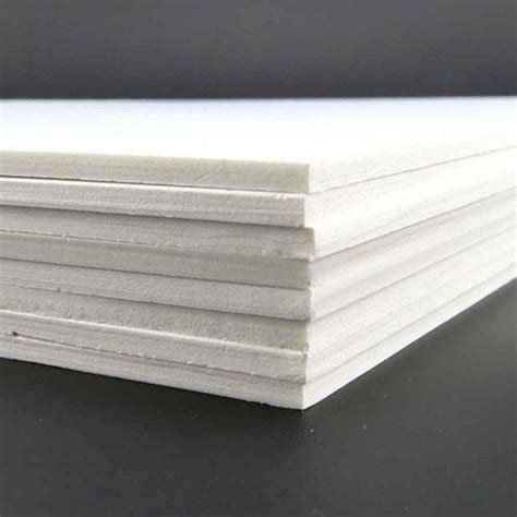 White Pvc Foam Sheets Thickness 5 Mm Size 7 X 3 Feet Rs 1250