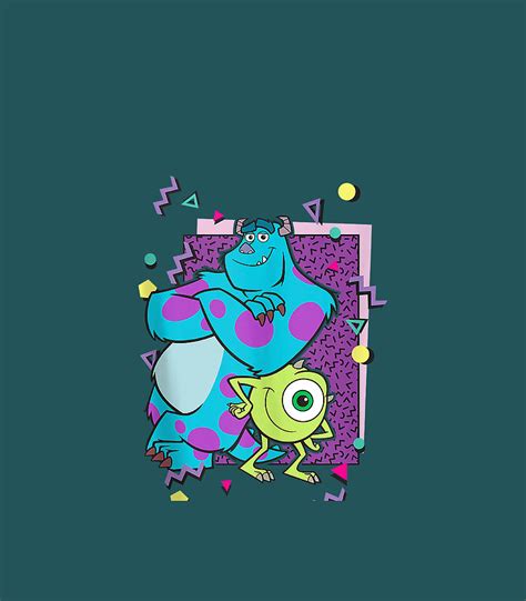 Disney Pixar Monsters Inc Mike And Sully S Style Digital Art By Aayanb Kavin Pixels