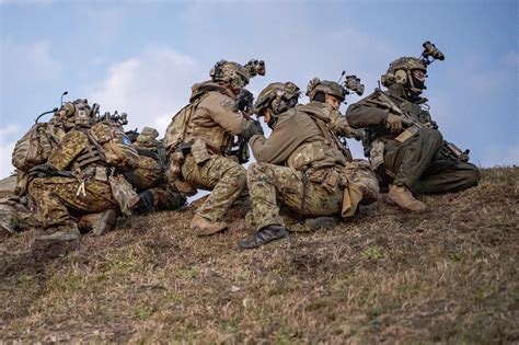 Japanese Special Forces Group Members Training With Us Sof During Keen